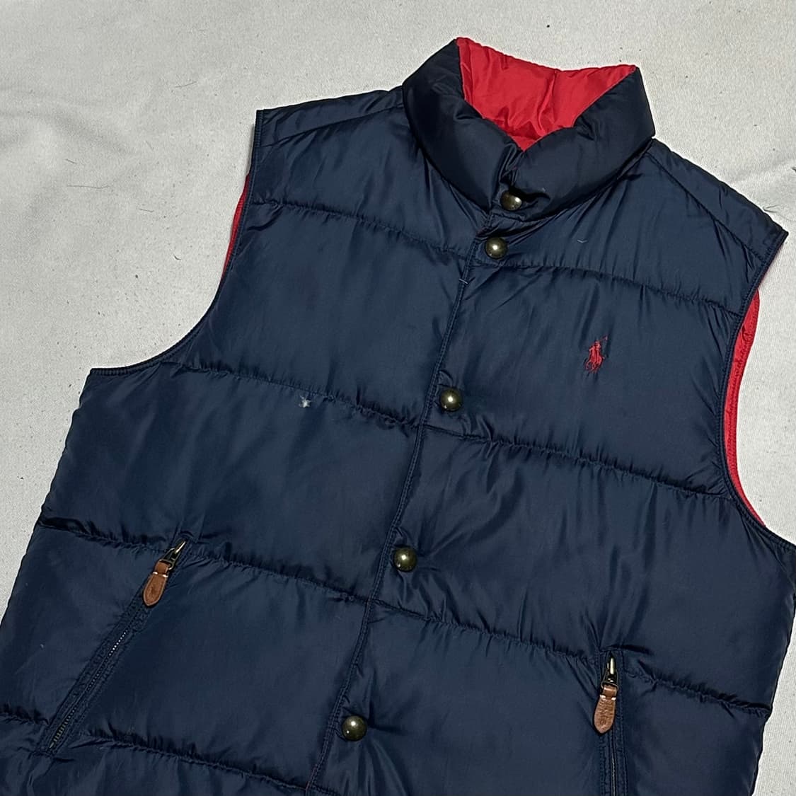 M 폴로랄프로렌 리버시블 다운 베스트 상품이미지1