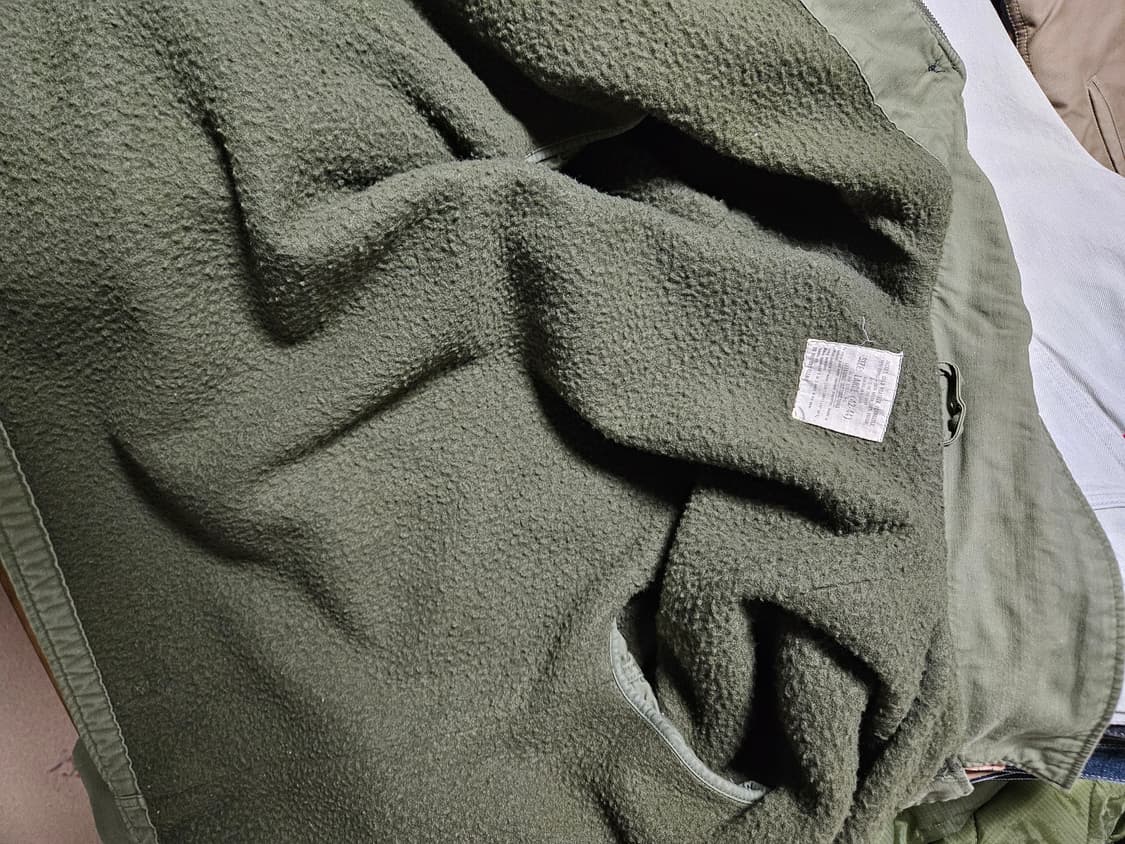 70s A2 미해군 덱자켓 오리지널  L 사이즈 상품이미지4