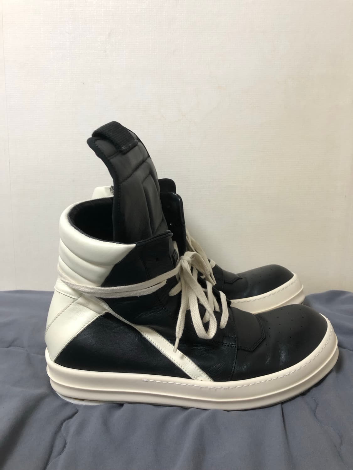 릭오웬스 16FW MASTODON 지오바스켓 모노크롬 LPO 42.5 상품이미지2