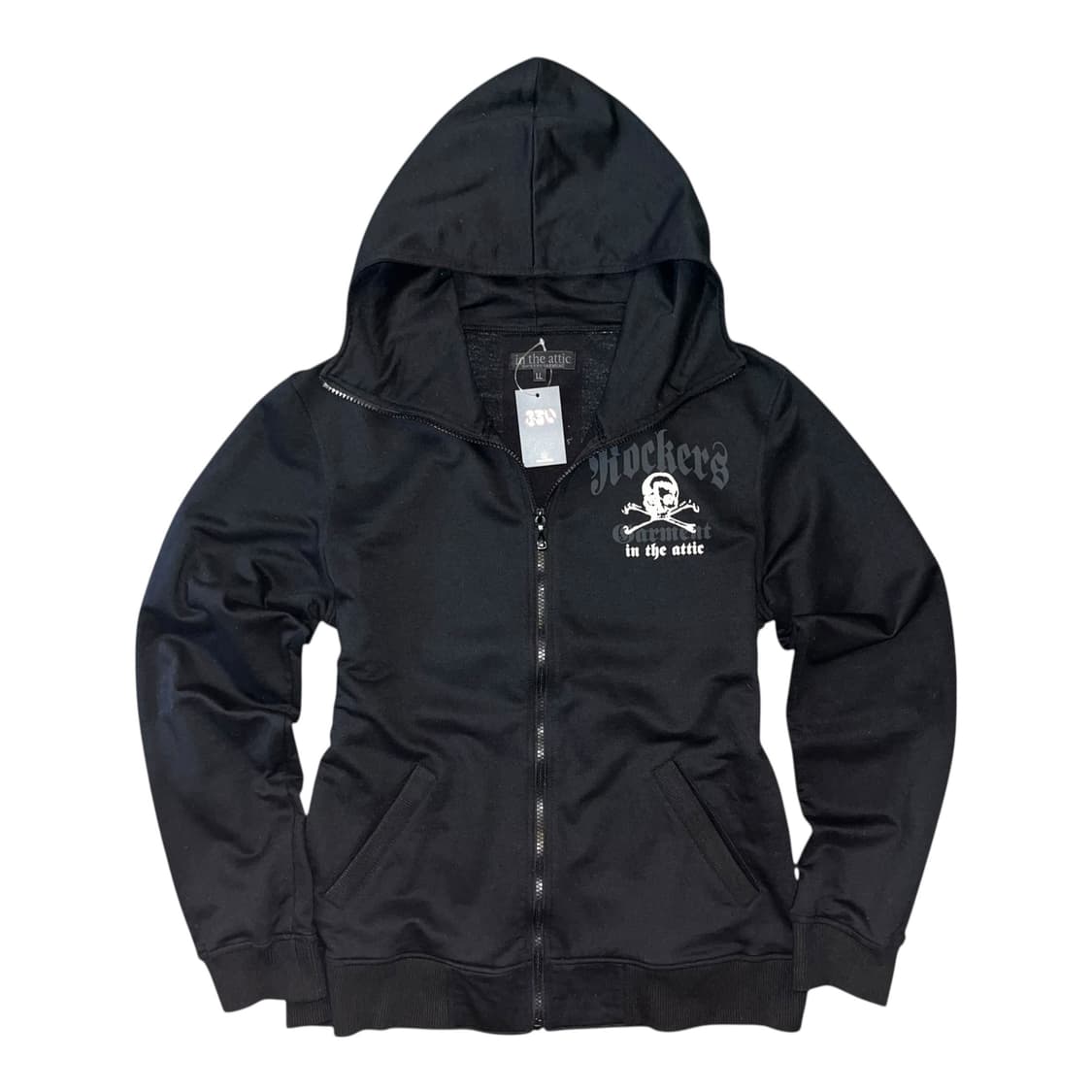 IN THE ATTIC 인더아틱 유니온잭 후드집업 y2k펑크갸루 상품이미지1