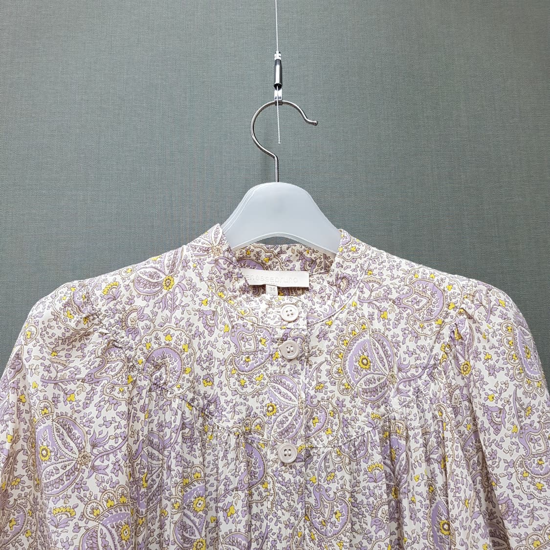 바네사브루노 2022 플로럴 페이즐리 벨티드 롱 원피스  34사이즈 상품이미지3