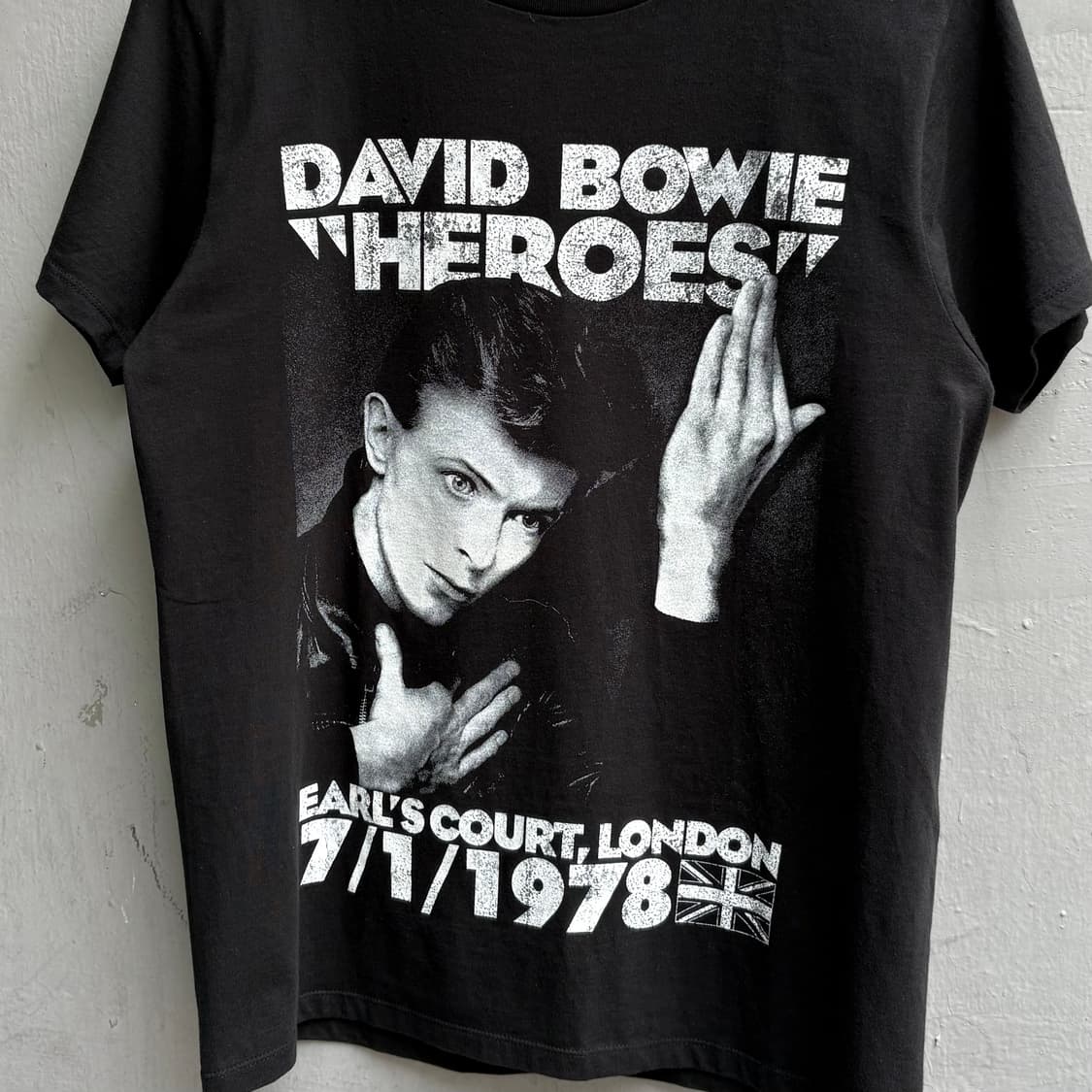 David Bowie 'Heroes' Official tee 상품이미지2