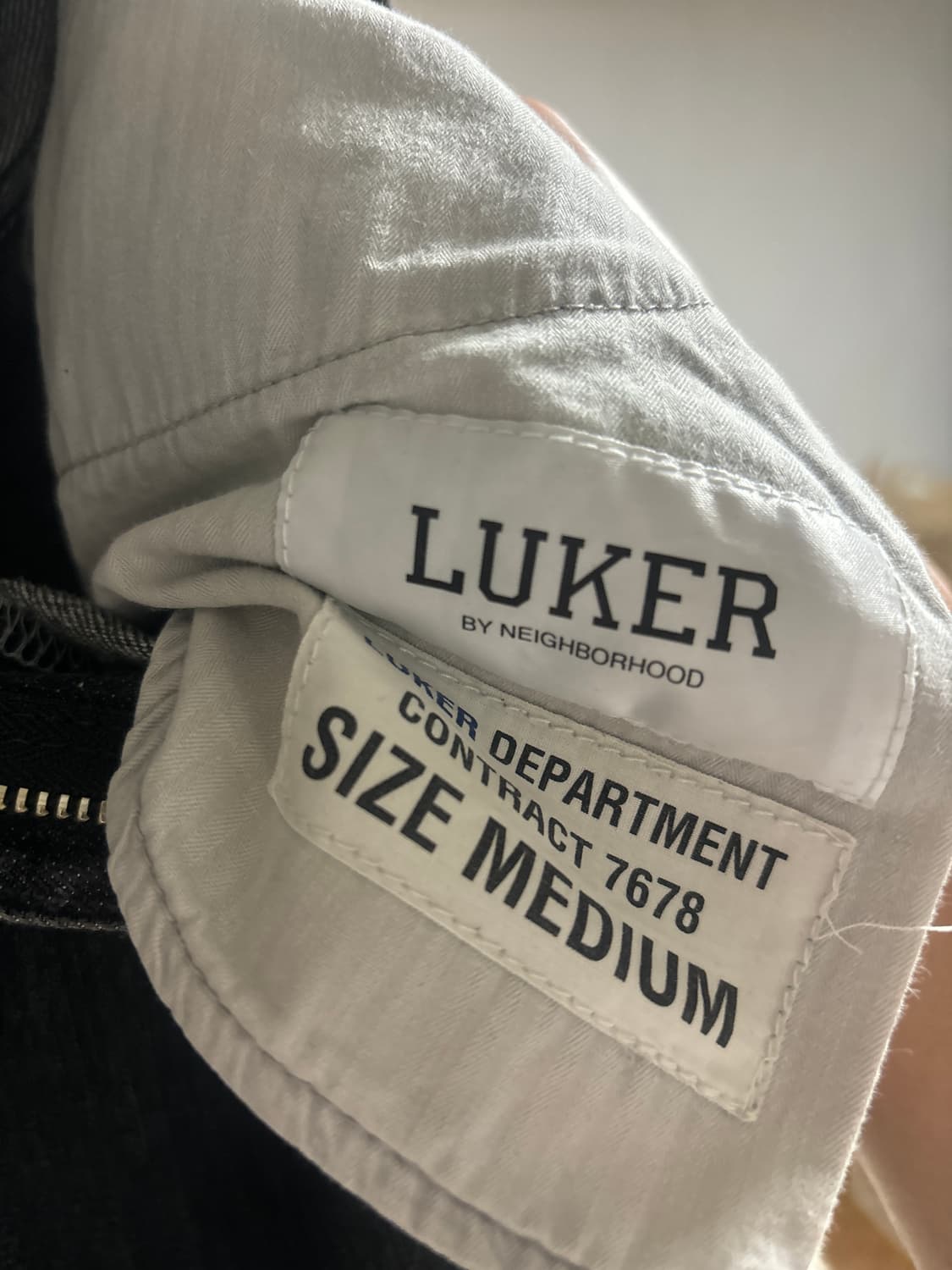 네이버후드x루커 흑청 데님32 상품이미지8