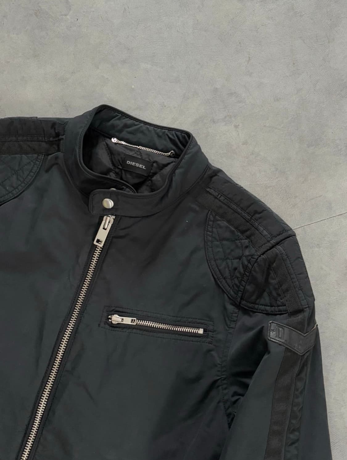 Diesel 디젤 J-ARES 나일론 바이커 자켓 상품이미지2