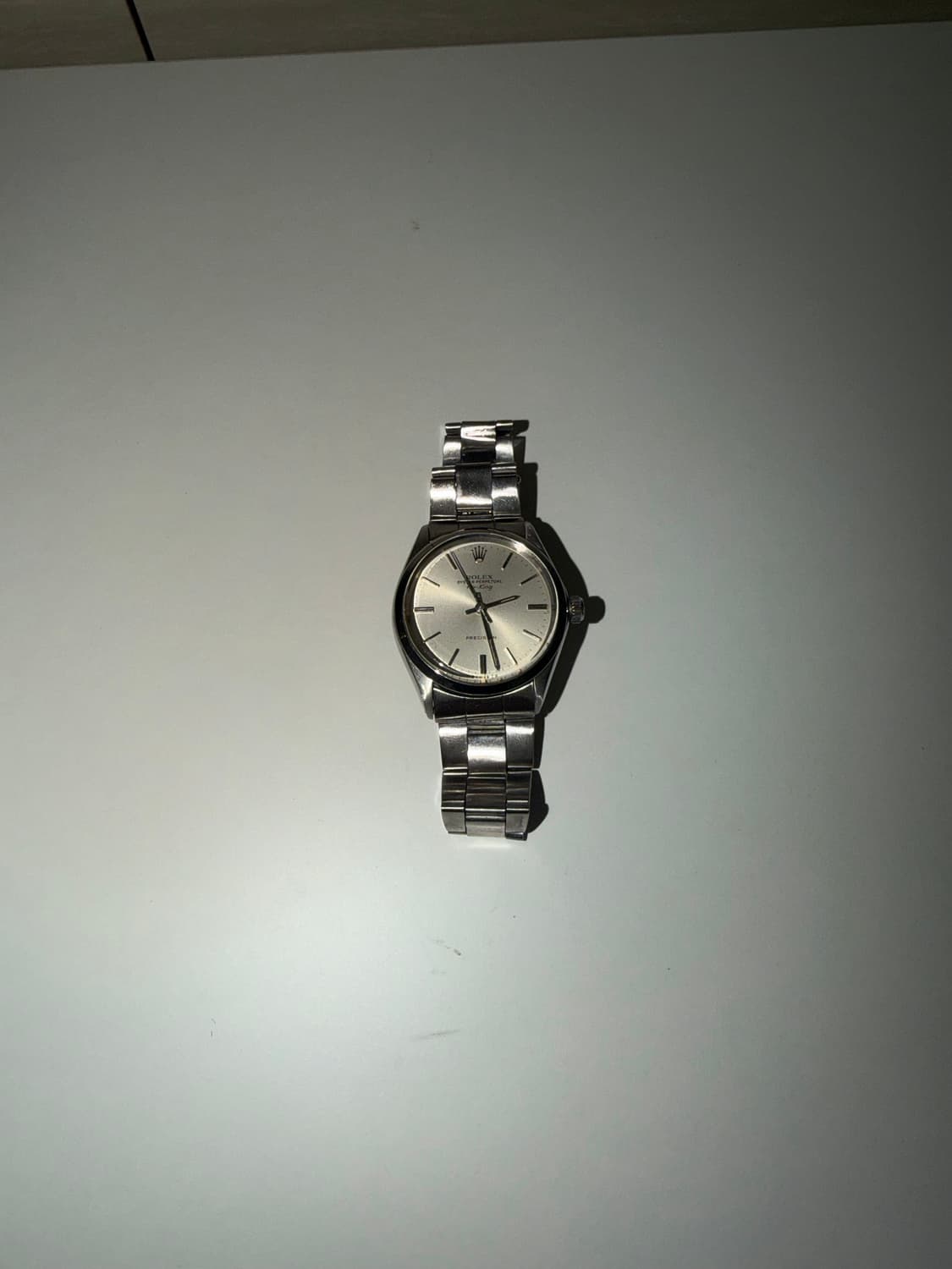 롤렉스 에어킹 5500 실버 다이얼 반티지 시계 상품이미지2