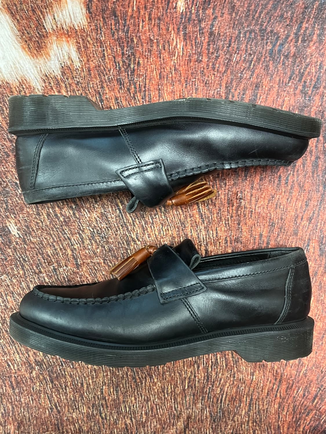 [270] 닥터마틴 아드리안 블랙 브라운 테슬 로퍼 상품이미지2