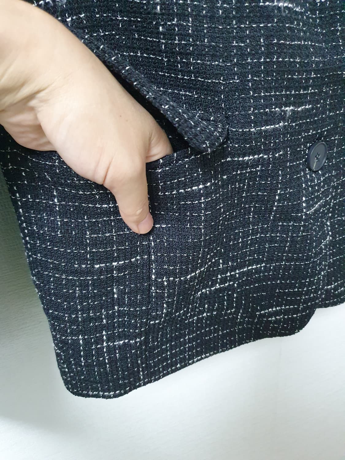 노카라트위드자켓 상품이미지5
