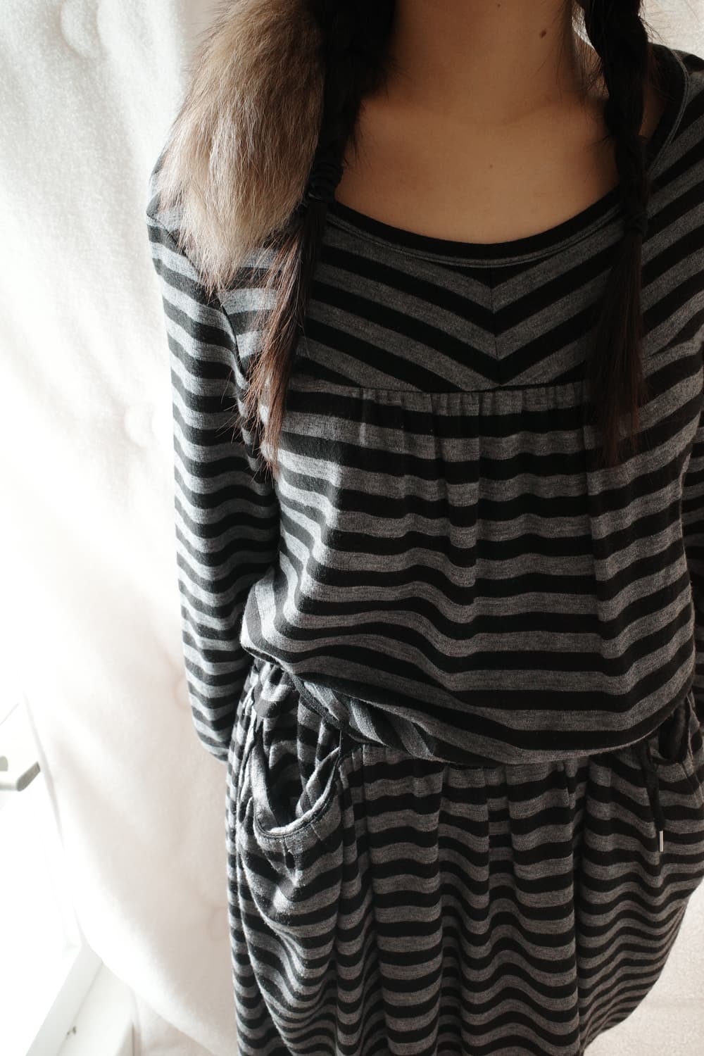 stripe wool dress 상품이미지3