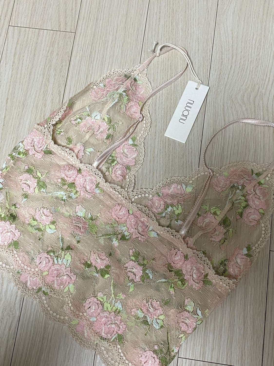 누아누 로즈 캐미솔 Rose Camisole(택) 상품이미지2