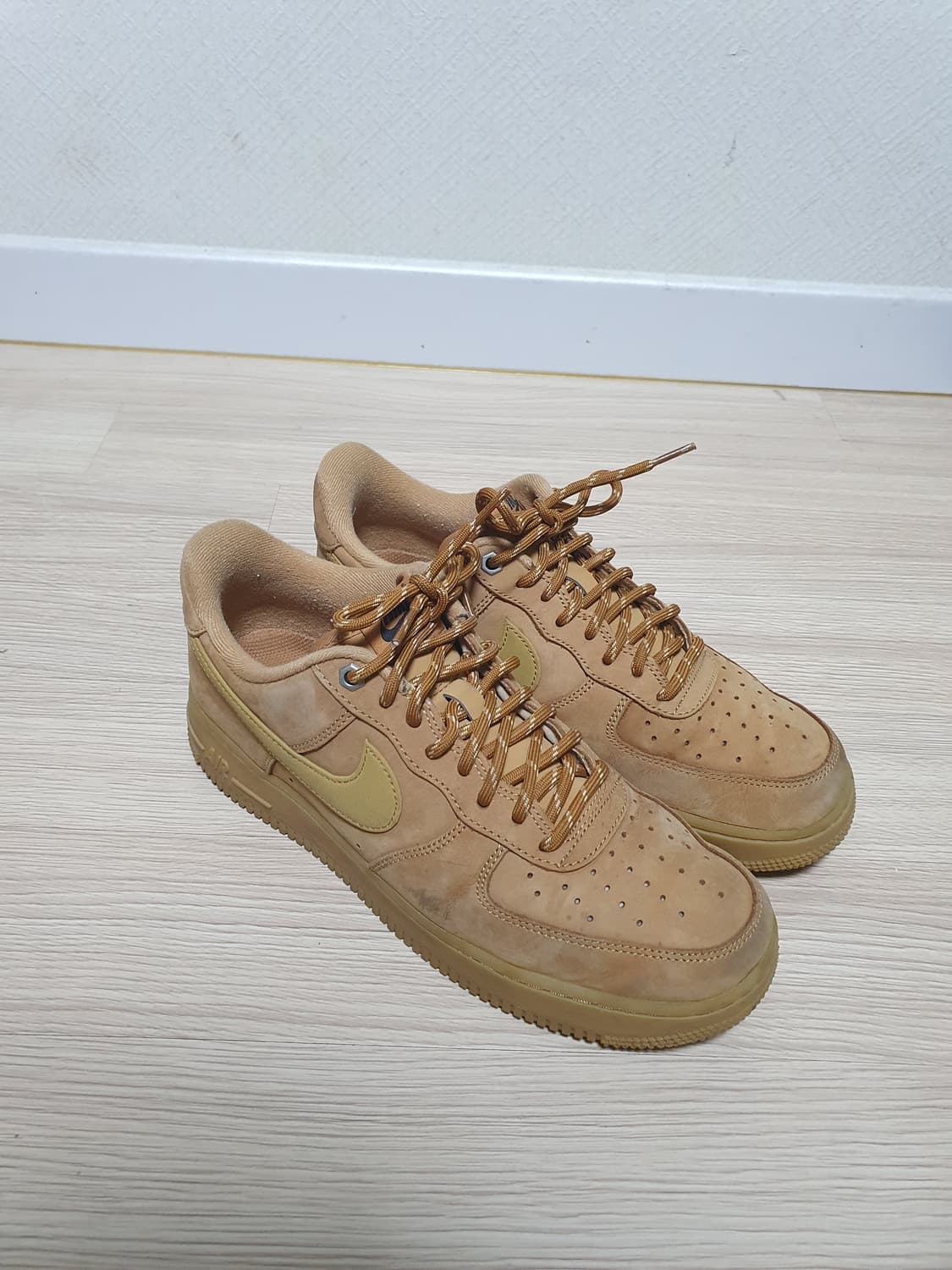 나이키 에어포스1 스웨이드 브라운 270 상품이미지2