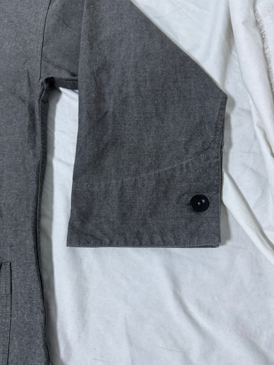 마가렛호웰 mhl 멜란지 코튼 샴브레이 셔츠 상품이미지5