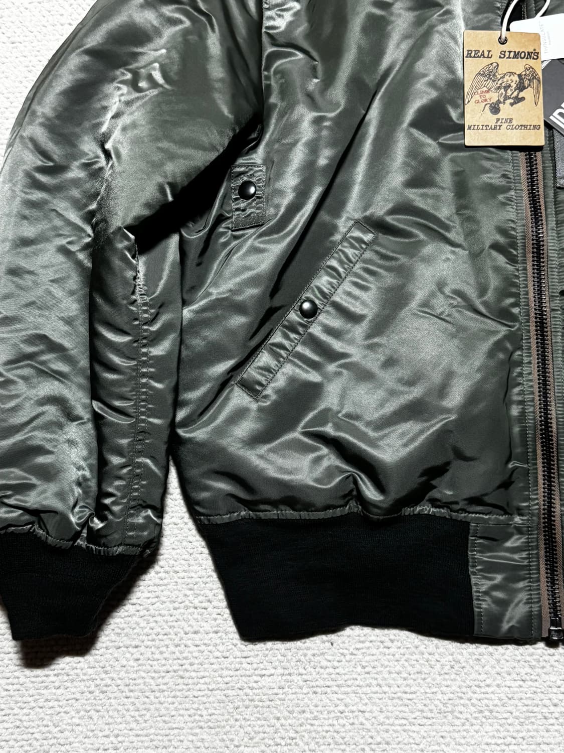 Real Simons MA-1 3XL 상품이미지3