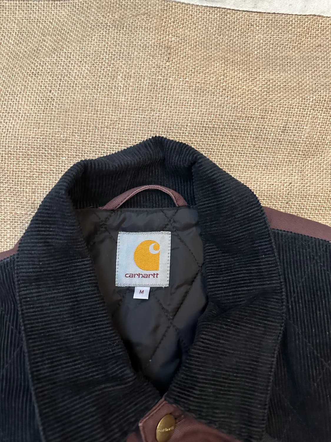 칼하트 쉘터 코트 M 버건디(95-100) 상품이미지8