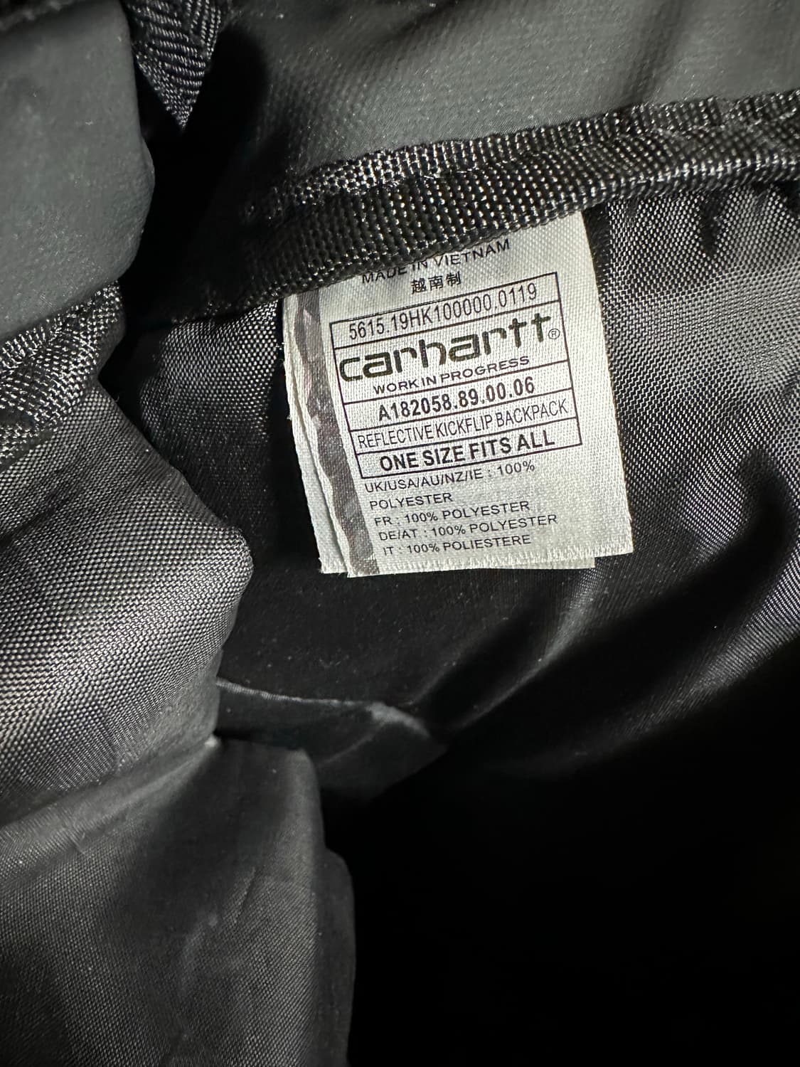 칼하트 킥플립 백팩 상품이미지5