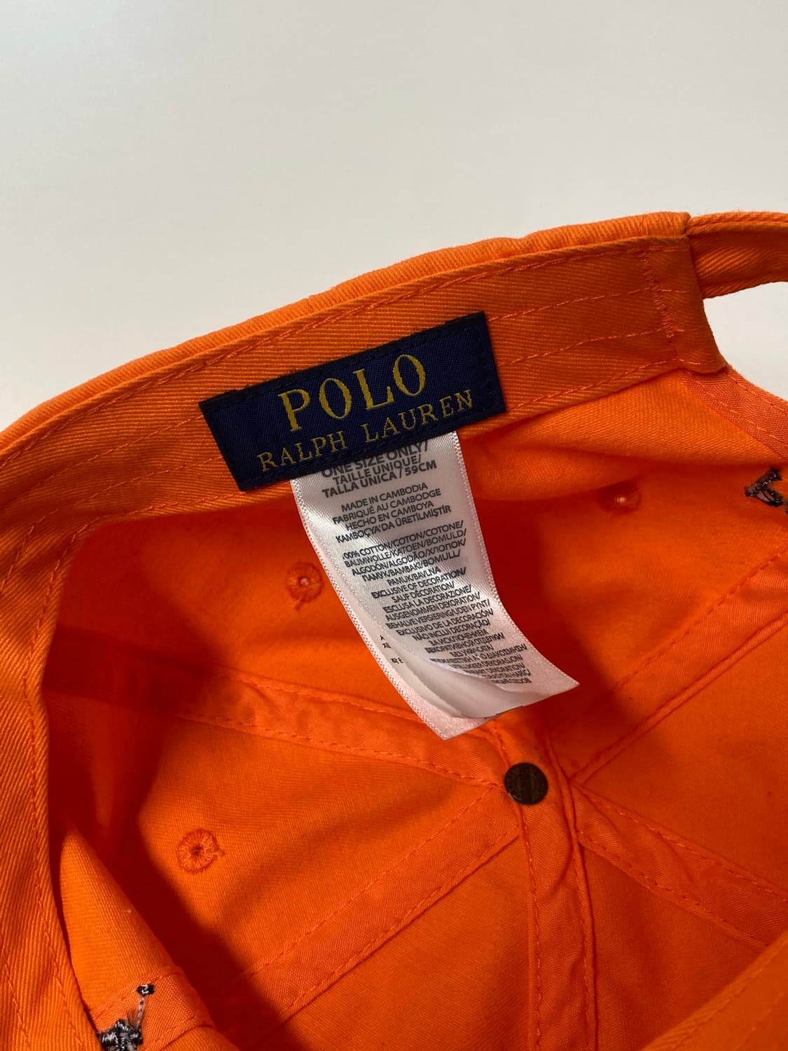 폴로 랄프로렌 볼캡 상품이미지4