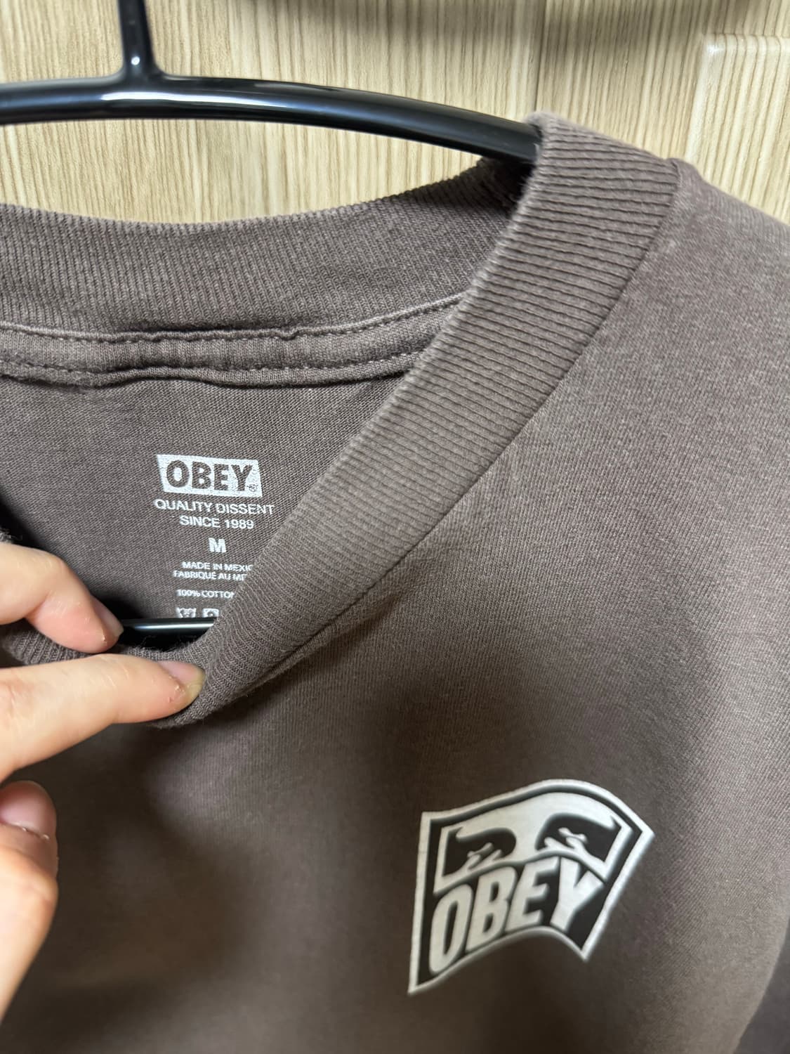 오베이 반팔 티셔츠 상품이미지2