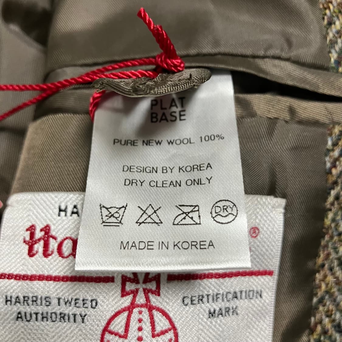 [새상품] 플랫베이스 해리스트위드 자켓 (plat base) 상품이미지8