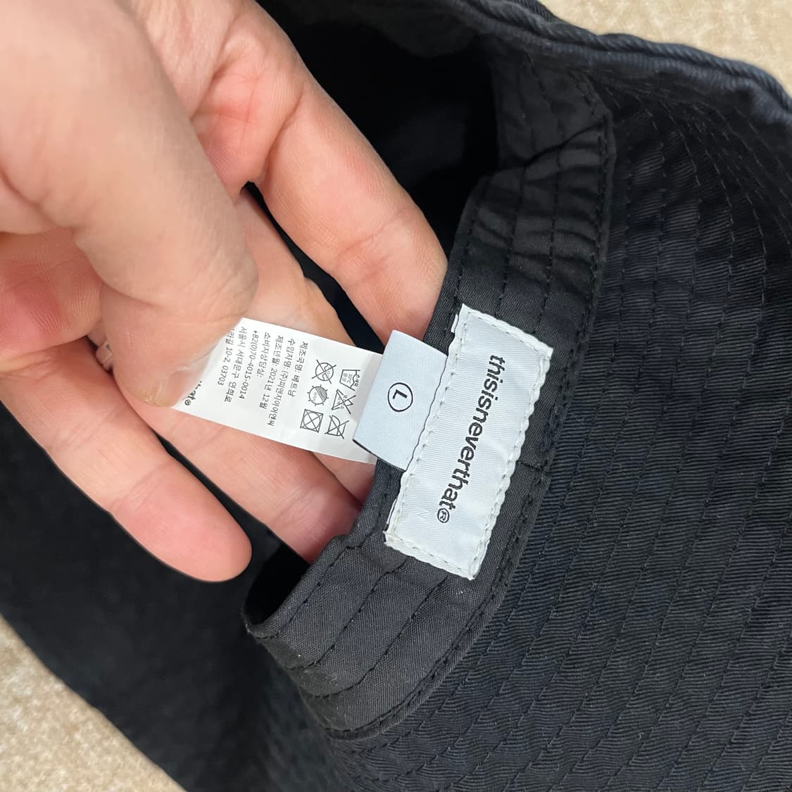  디스이즈네버댓 버킷햇 상품이미지3