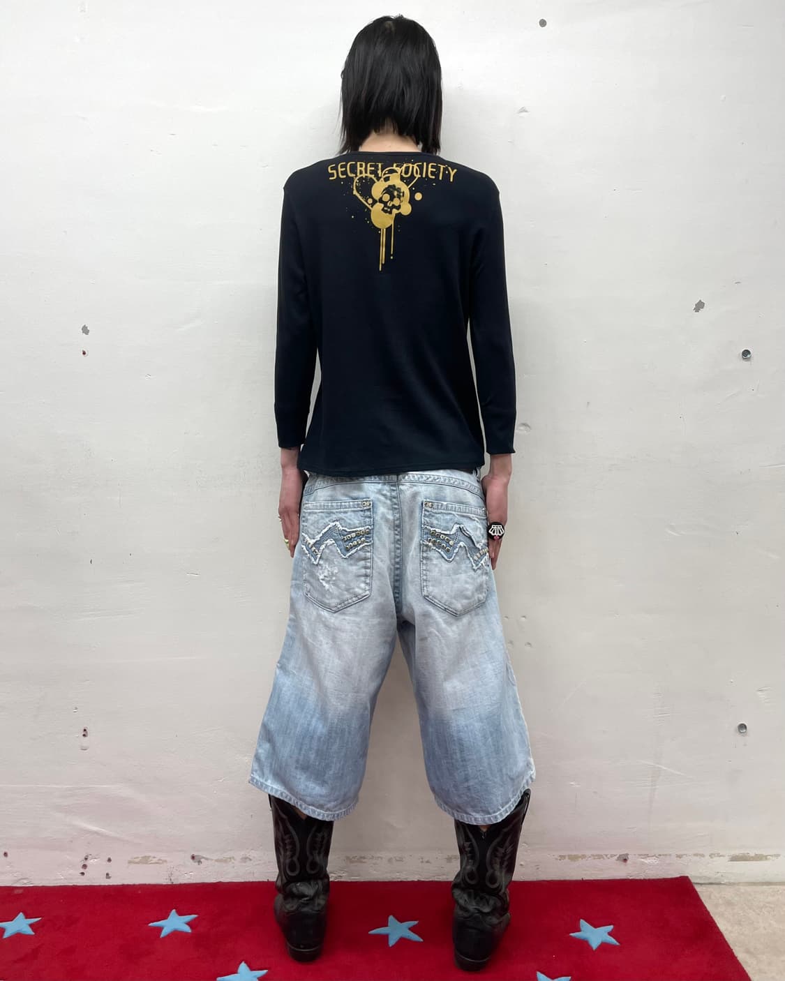 skull gold half sleeve 상품이미지4