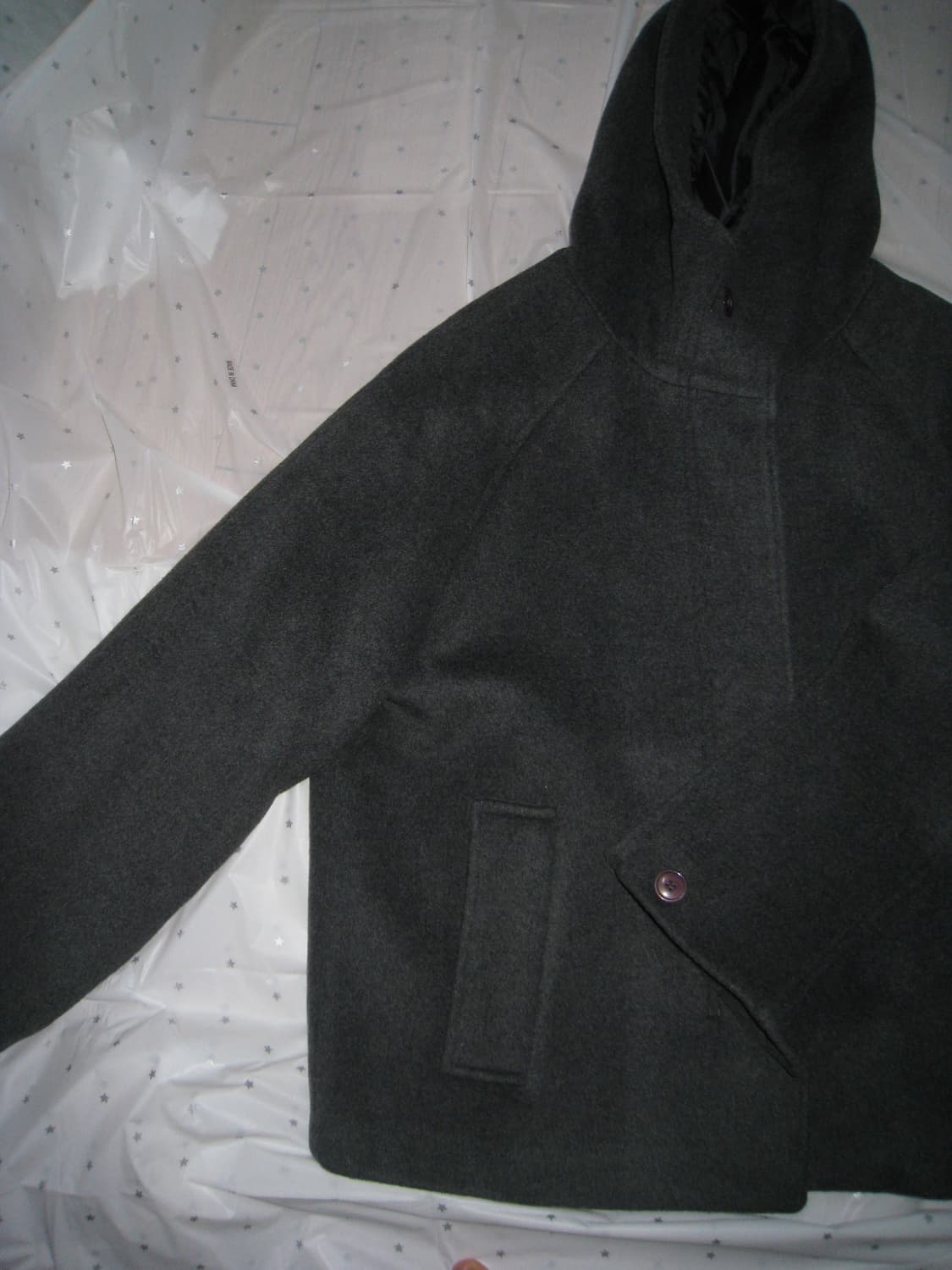 타입서비스 Hooded Half Coat (dark gray) 상품이미지3