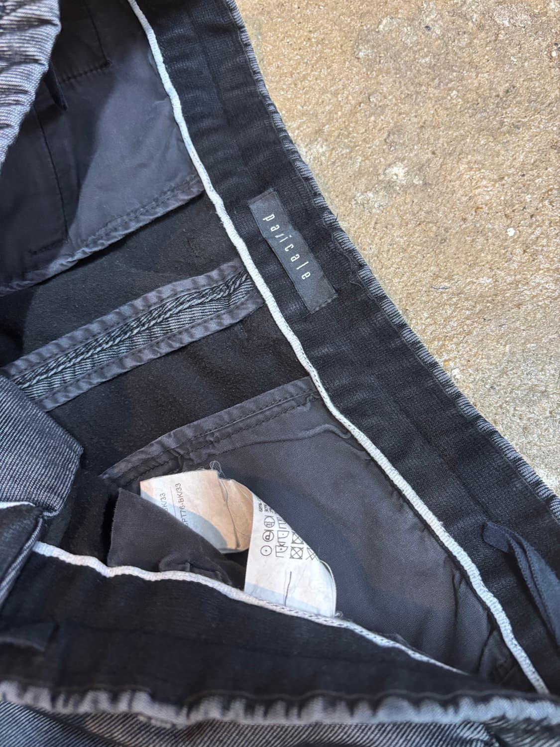 빠니깔레 드로우 스트링 면스판 팬츠  상품이미지4