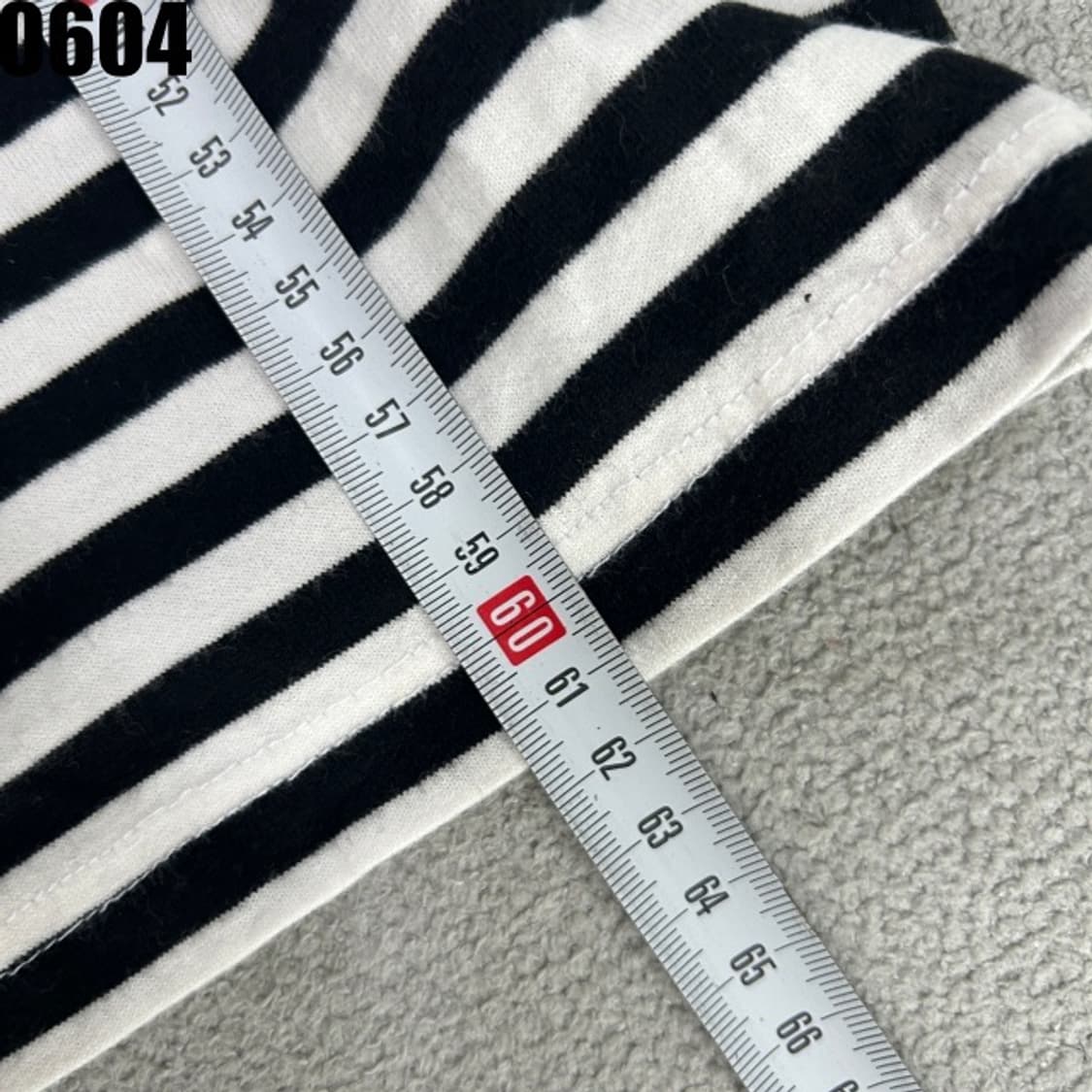 꼼데가르송 줄무늬 긴팔티 상품이미지5