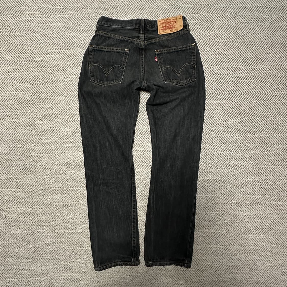 LEVI'S 501 black denim pants 상품이미지2