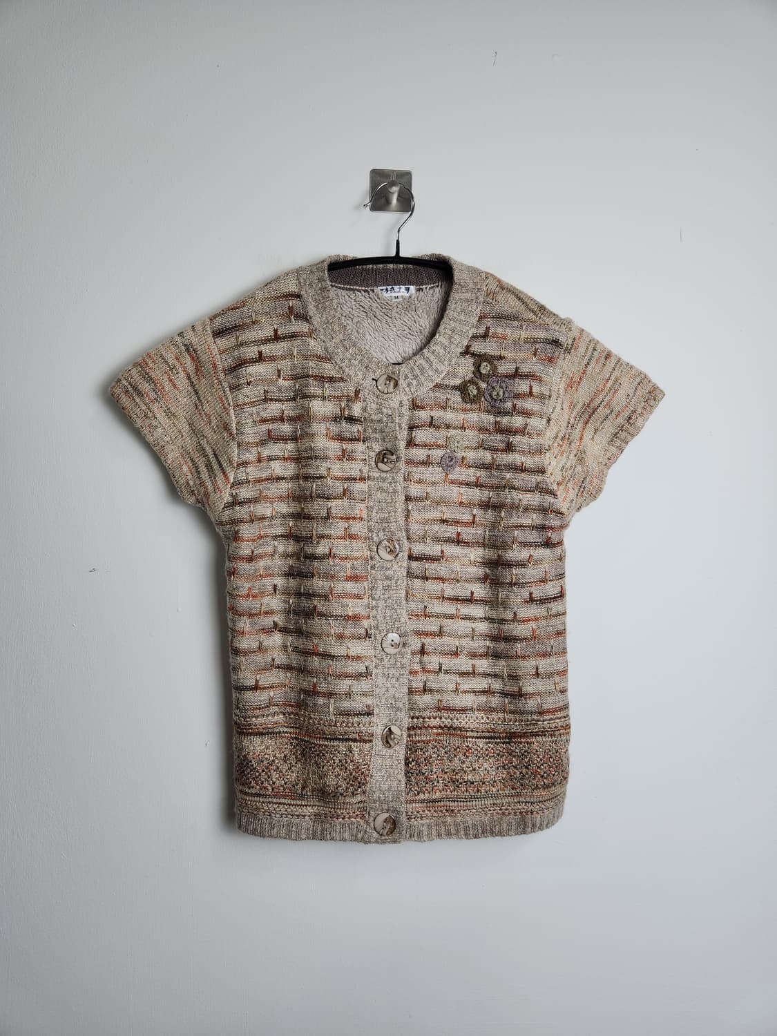 반소매 모리 니트 가디건 상품이미지6