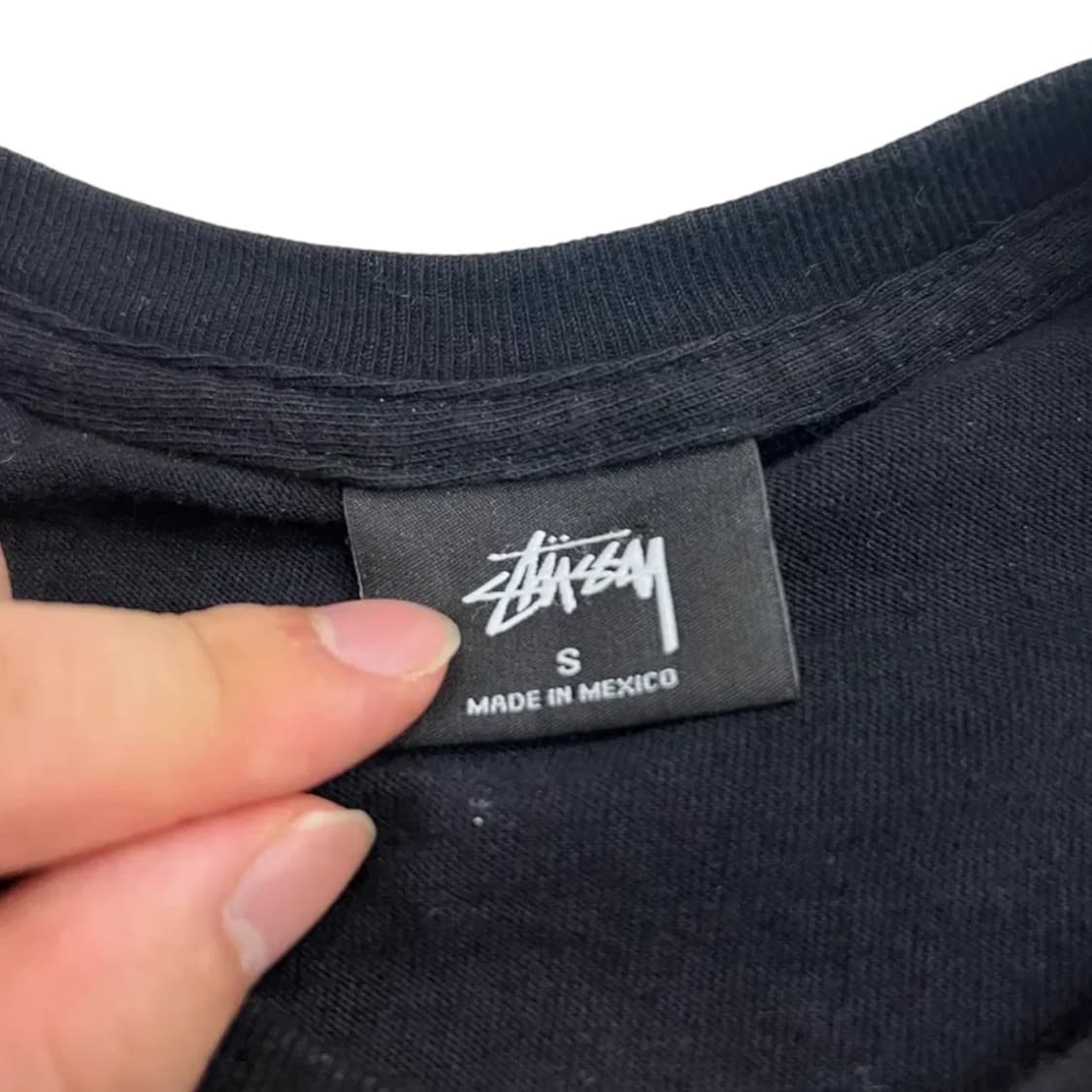 ✨ (바배) 스투시 블랙 반팔티  상품이미지2