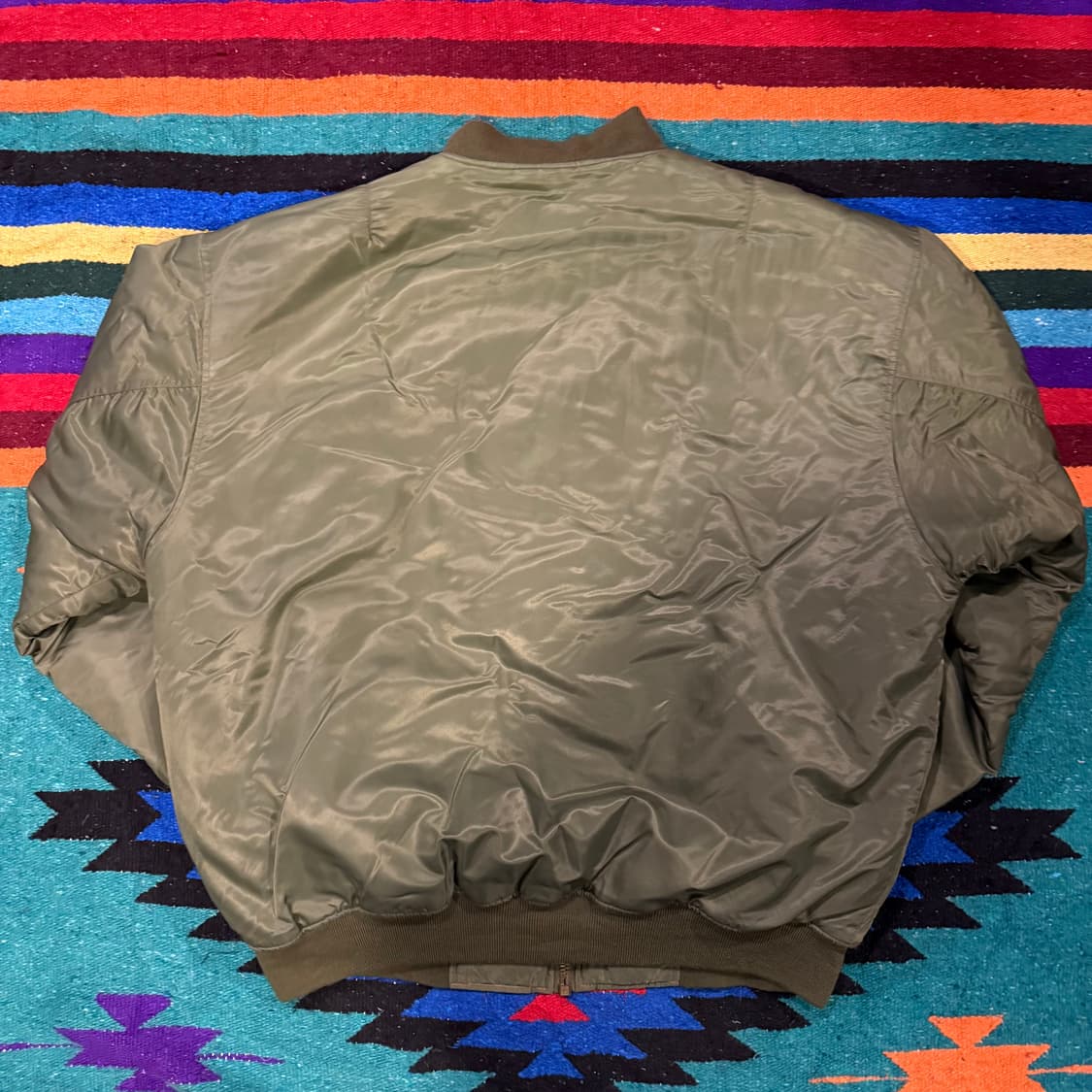 빈티지 리버시블 팬텀 밀리커리 항공점퍼 (MA-1) 110-115 상품이미지6