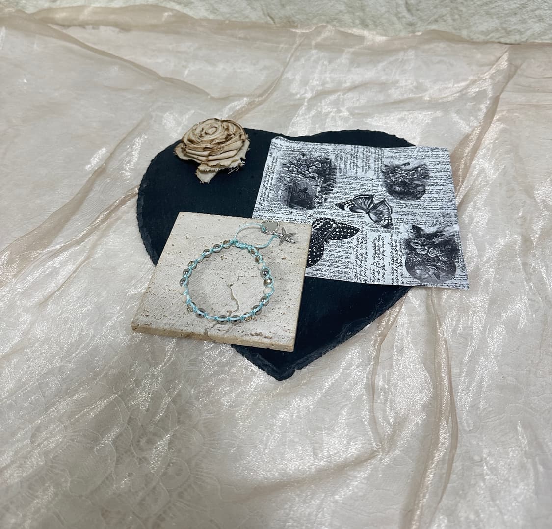 빈티지  메탈 짜임 팔찌 상품이미지1