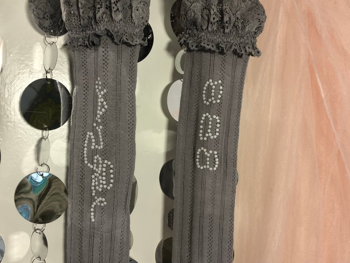 gray angel 888 knee socks 상품이미지2