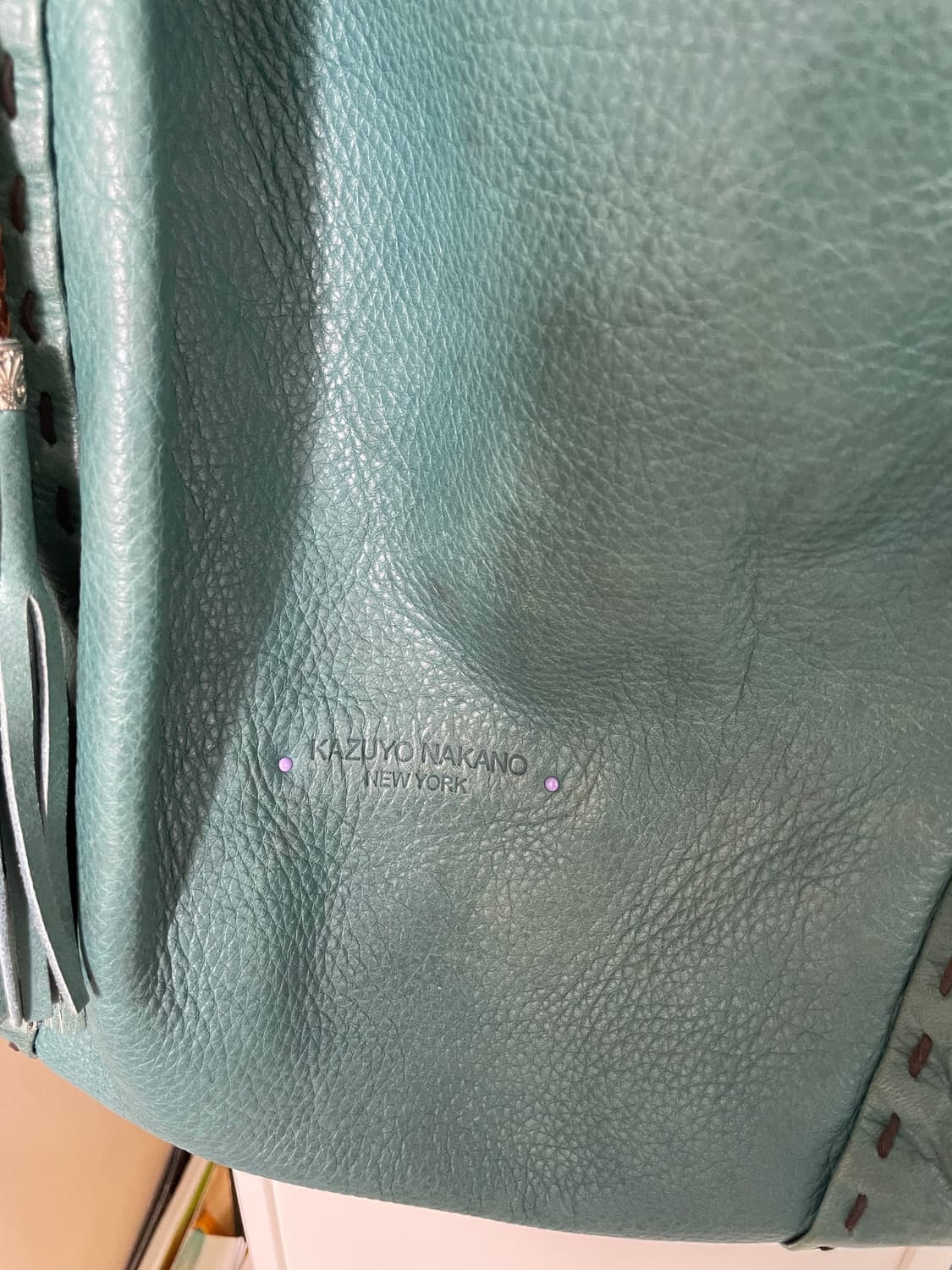 kazuyo nakano leather shoulder bag 상품이미지4