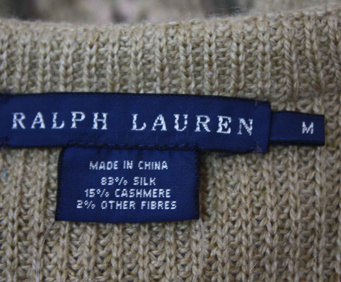 N-10531/랄프로렌 정품 여성용 니트 조끼 95 상품이미지3