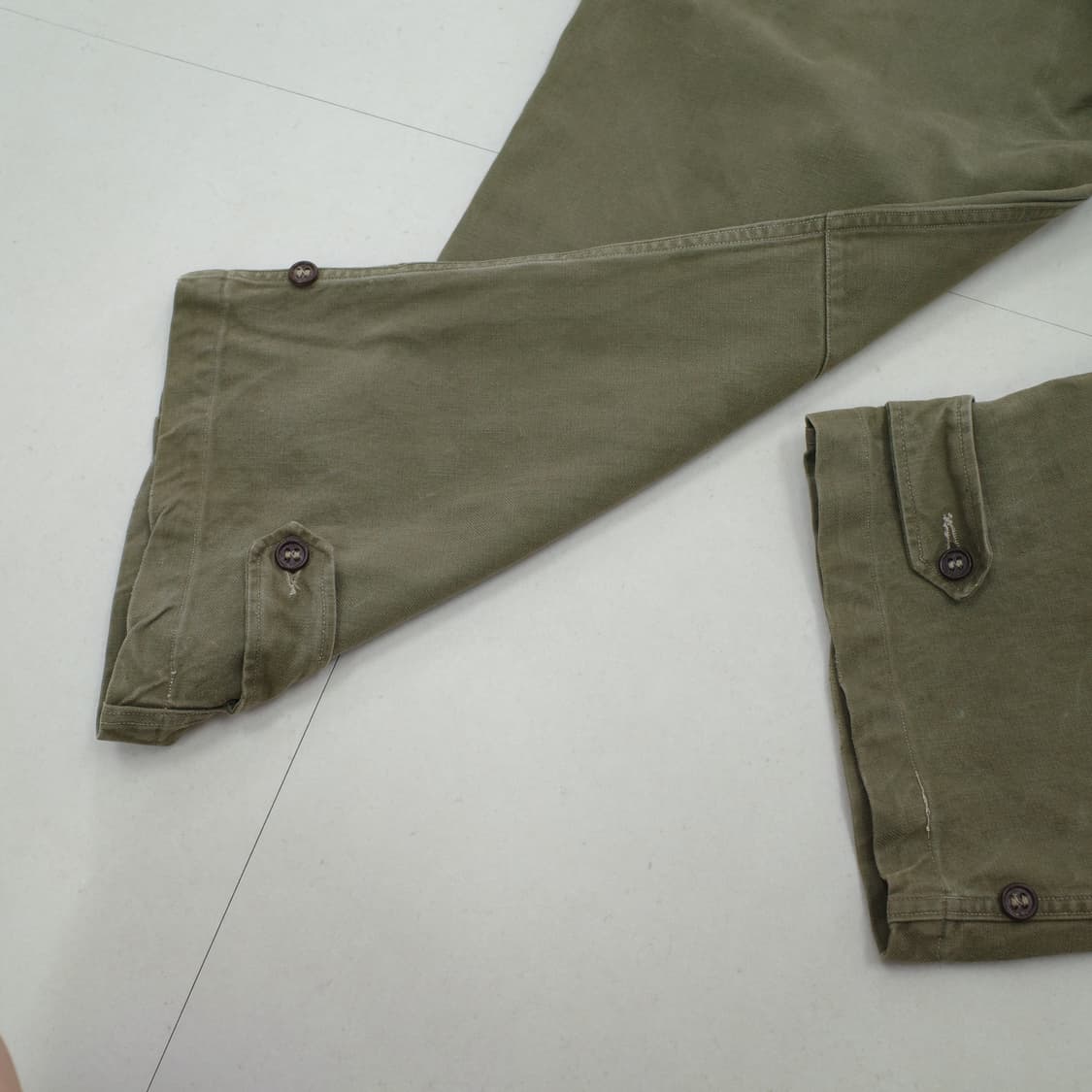 40년대 오리지널 프랑스군 1st M-47 팬츠  상품이미지10