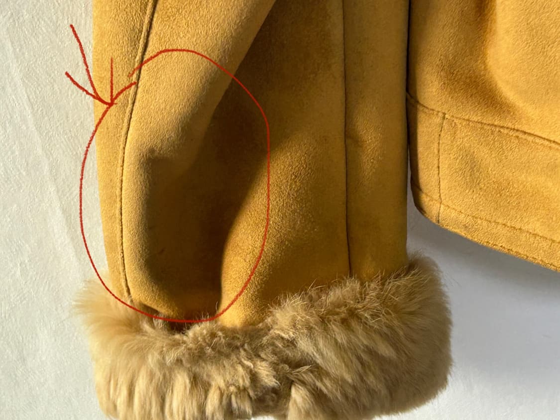 ON&ON 토끼털자켓 무스탕 상품이미지6