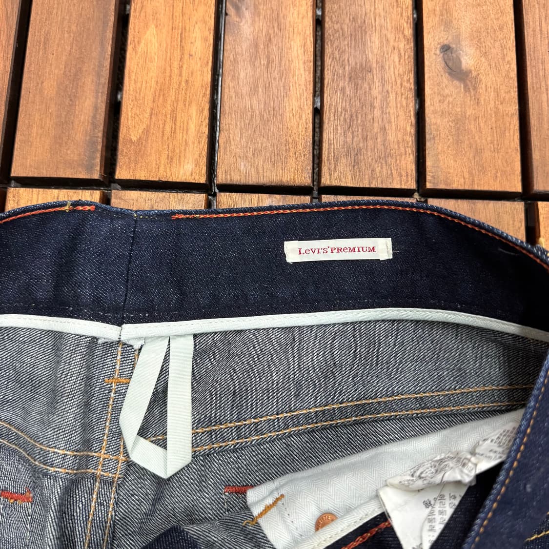 리바이스 프리미엄 진청 데님 (32)  상품이미지5