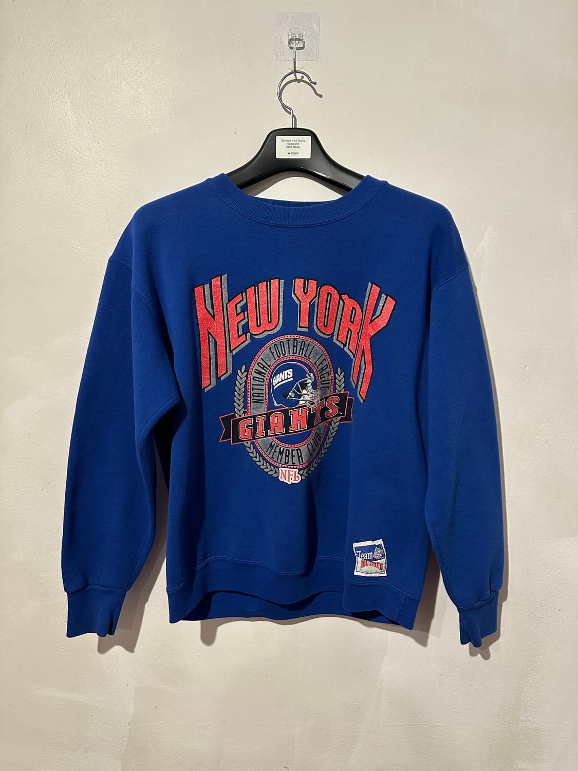 빈티지 90s 뉴욕 자이언츠 스웻셔츠 상품이미지1