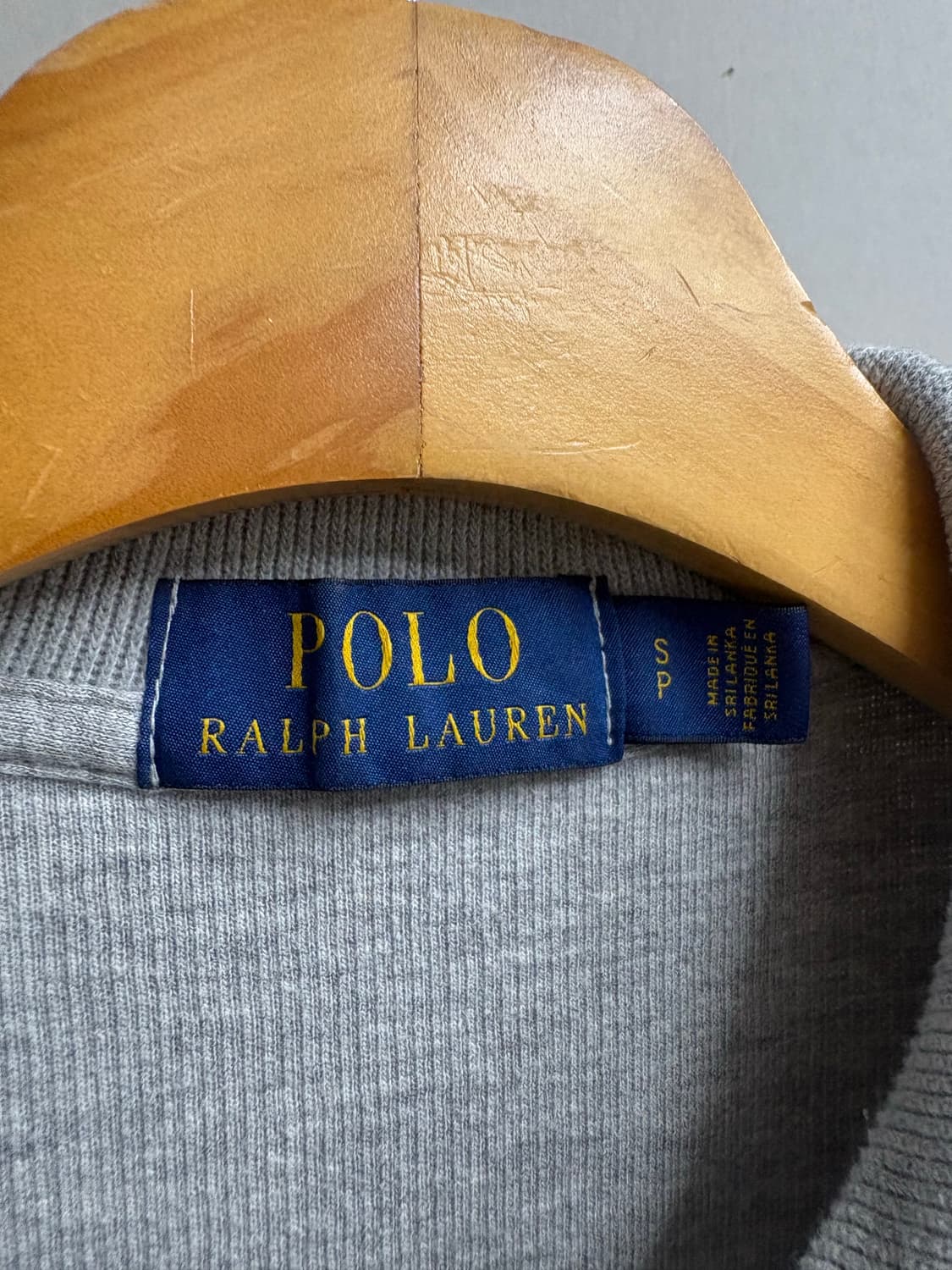 폴로 반집업 니트 상품이미지4