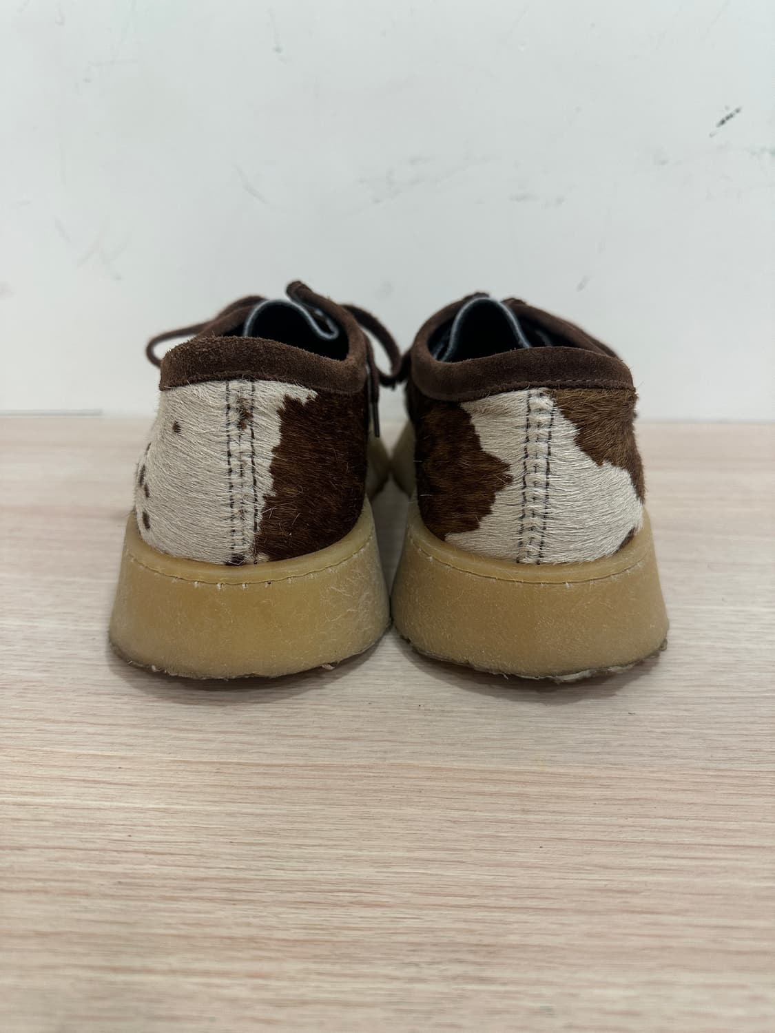 (43) 자라 클락스 왈라비 레더 모카신 더비 슈즈 상품이미지7