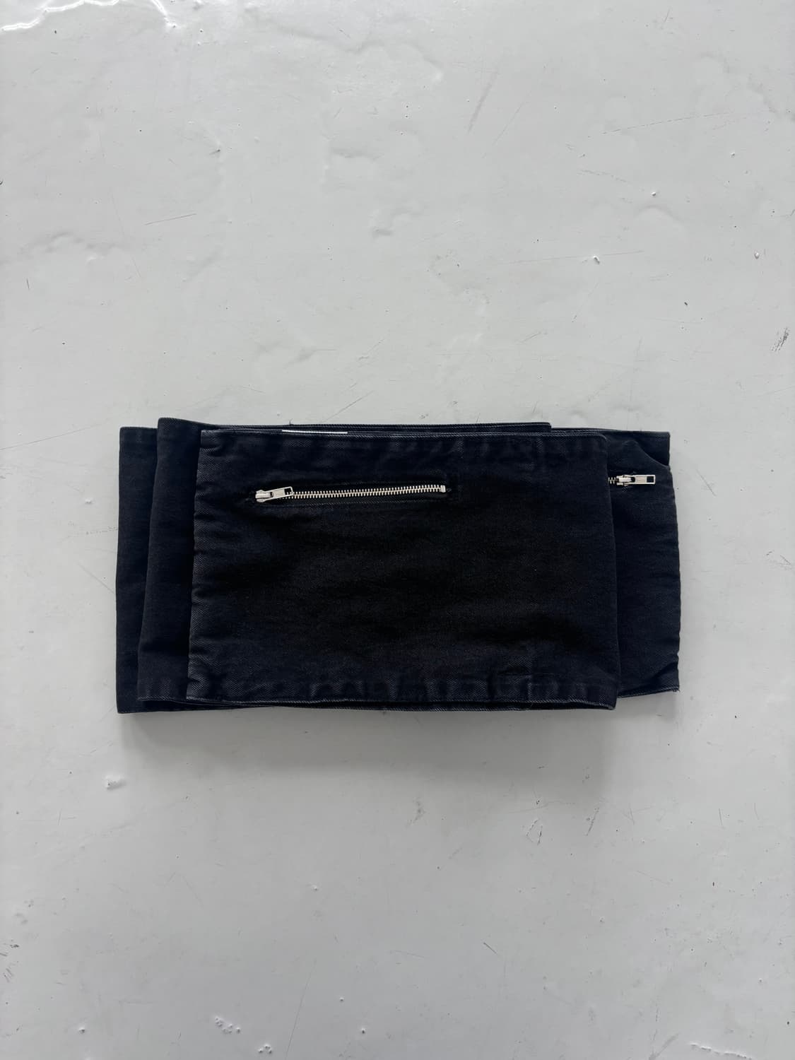 MPA denim muffler (black) 상품이미지4