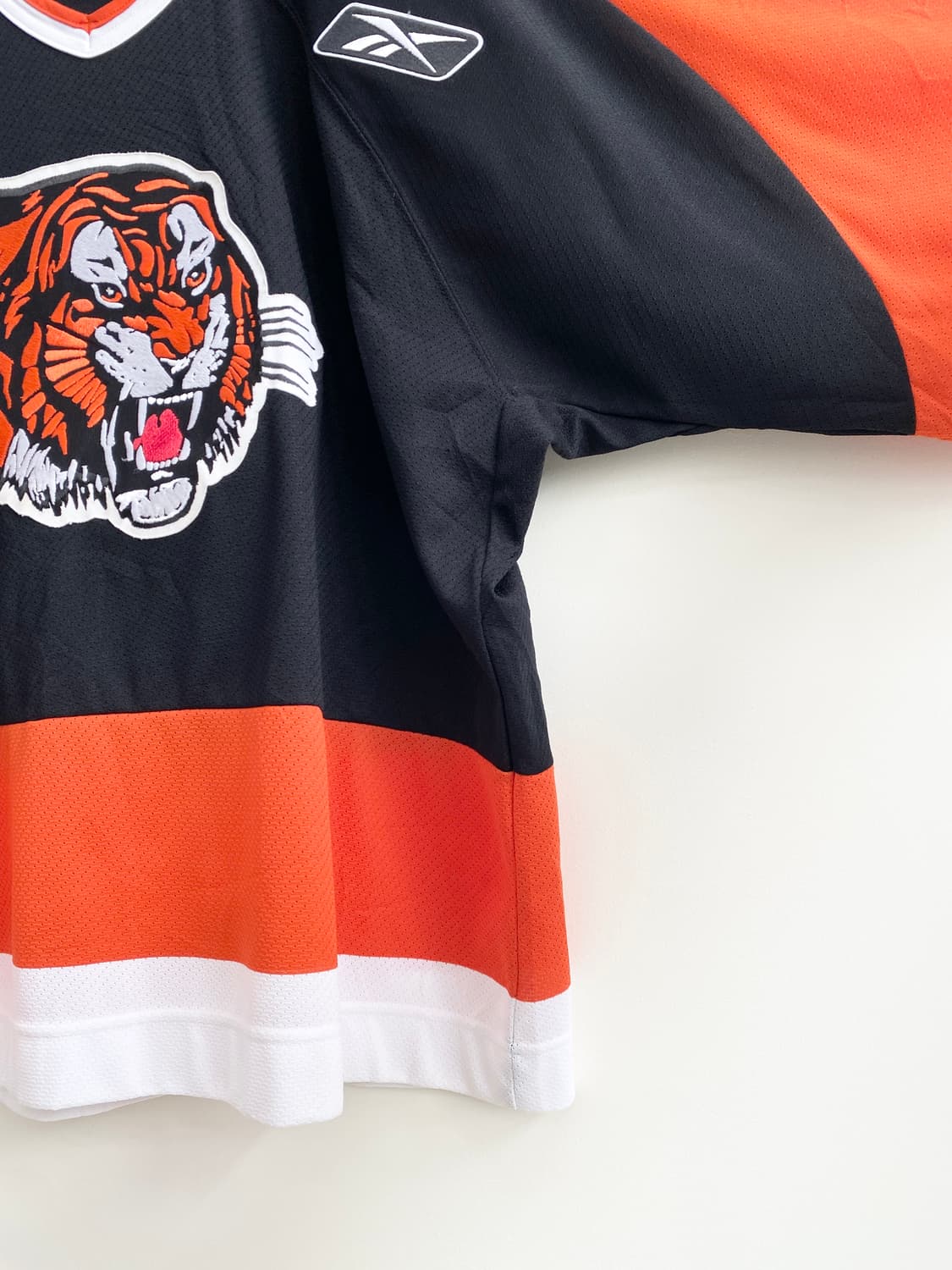 00‘s 리복 CHL 메디신햇 타이거즈 하키 져지 상품이미지4