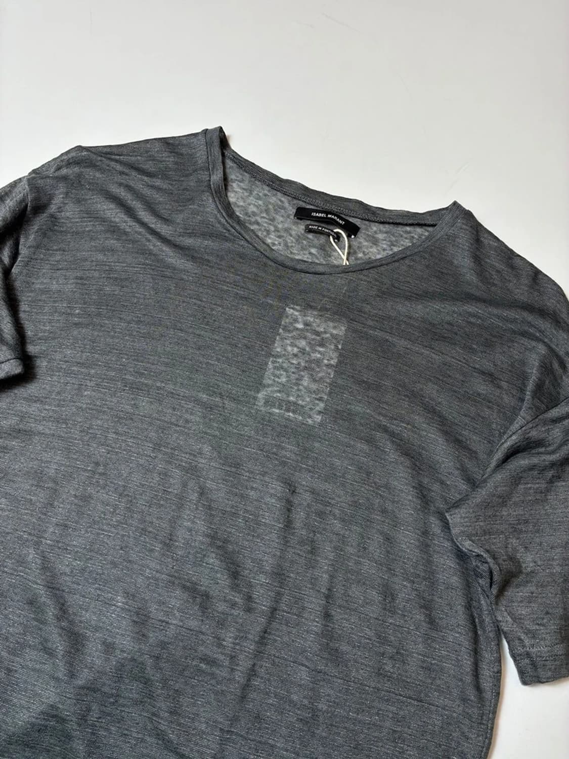 이자벨마랑 15ss 100% 린넨 반팔 티셔츠 PN8698 상품이미지2