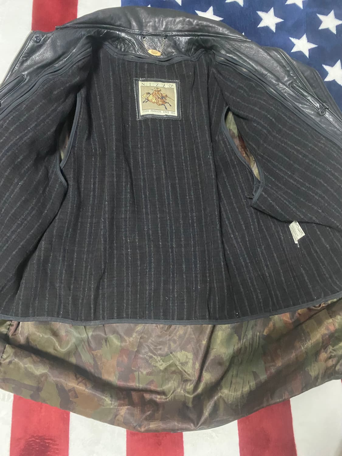 진도 양가죽 브독레더자켓 상품이미지4