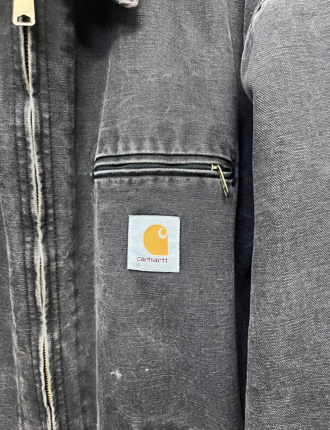 90s made in usa 칼하트 디트로이트 자켓 상품이미지2