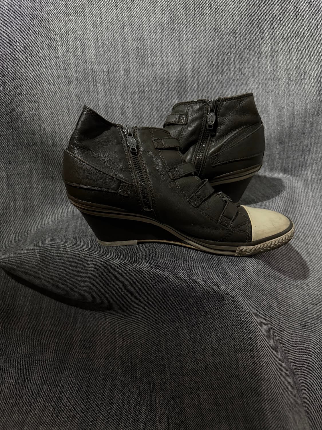 Ash 아쉬 웨지 레더 하이탑 스니커즈 상품이미지4