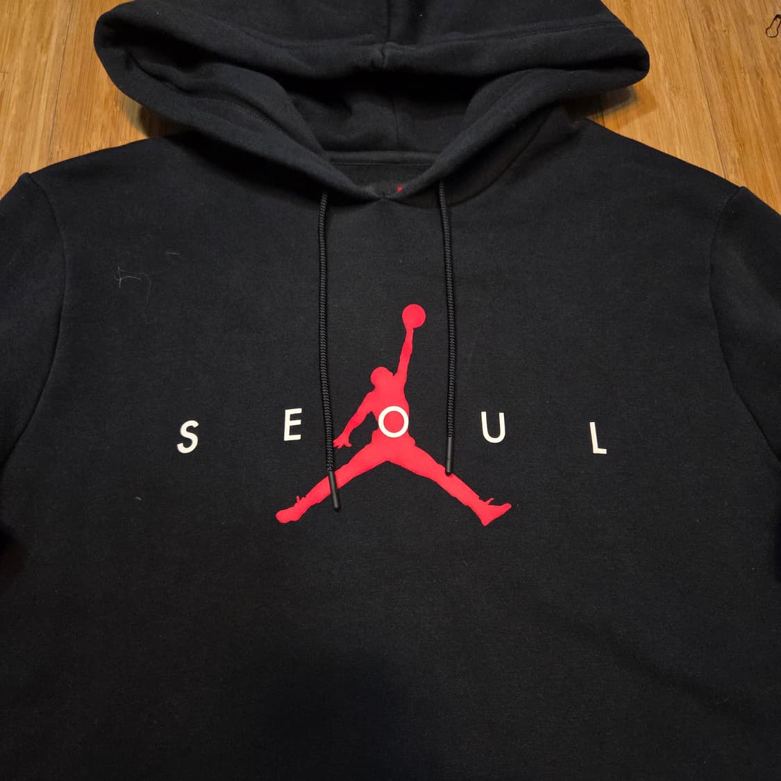 조던 서울 빅로고 후드티 (실M)
 상품이미지2