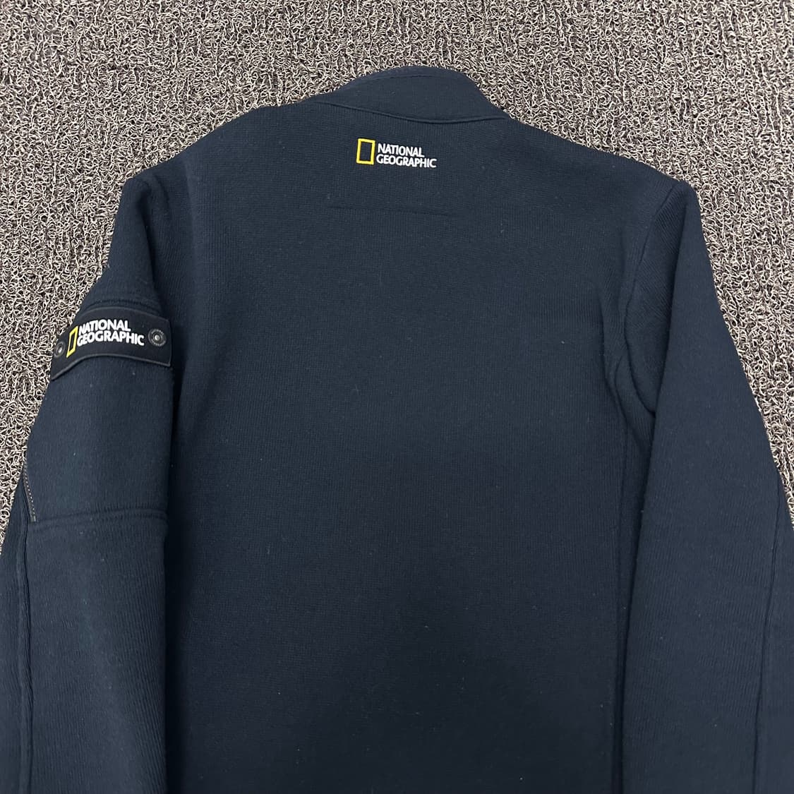 내셔널지오그래픽 기모 후리스 집업 자켓 네이비 L 상품이미지7