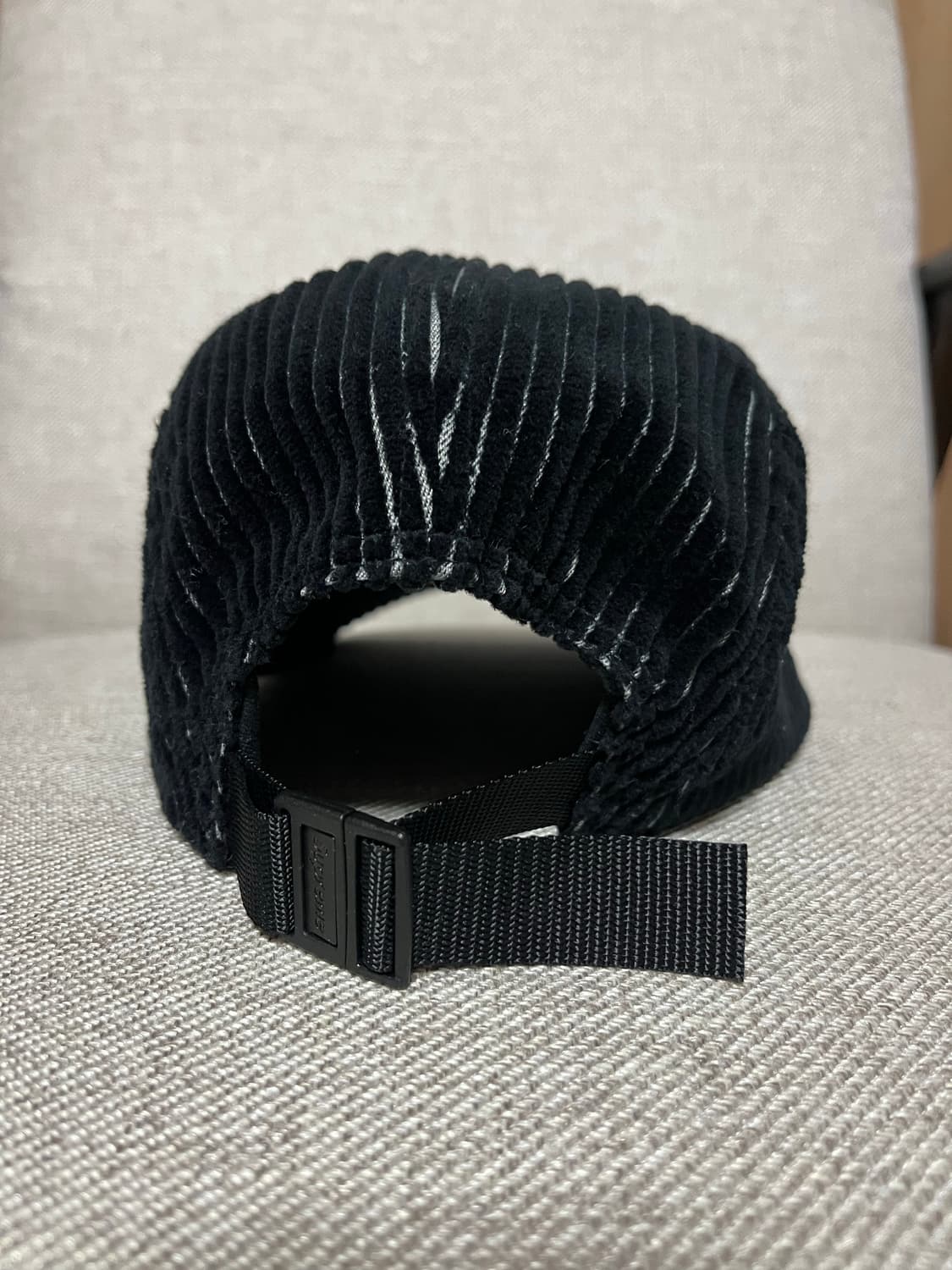 SUPREME 슈프림 투톤 코듀로이 캠프캡 블랙 23SS 상품이미지4