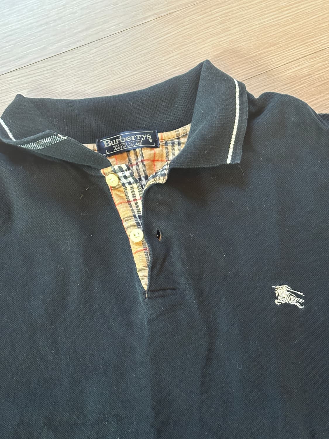 버버리 블랙 카라티 L (잉글랜드) 상품이미지6